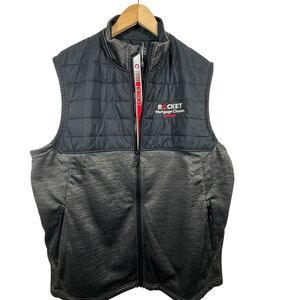Levelwear Rocket Mortgage Detroit Full Zip Jacket Vest Men’s XL NWT